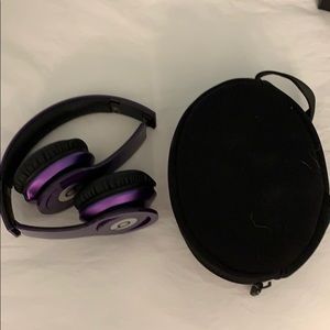 Beats By Dr Dre with cord and case